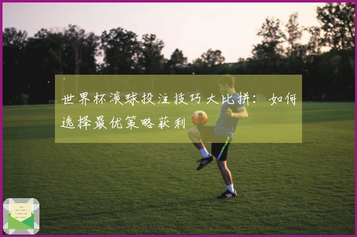 世界杯滚球投注技巧大比拼：如何选择最优策略获利